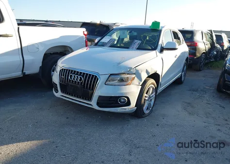 2016 Audi Q5 2.0T Premium from USA, damaged, VIN WA1L2AFP5GA048190